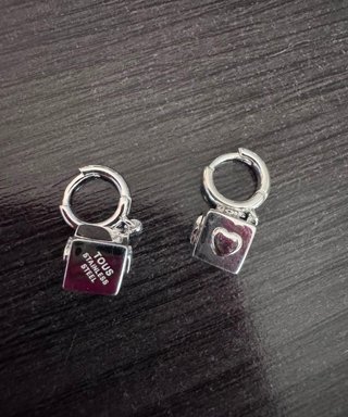 Aros Tous Corazón Acero Inoxidable
