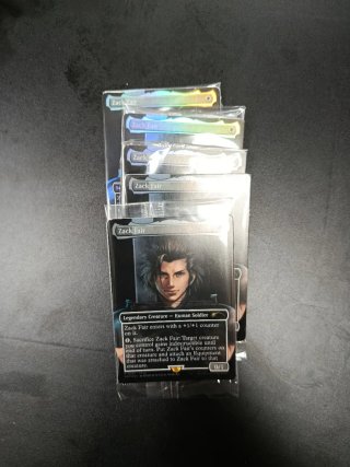 Carta promocional Zack Fair Magic The Gathering
