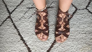 Sandalias de piel T.38 suela anatómica