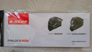 Visiera LS2 Dragon + PinLock 120XLT
