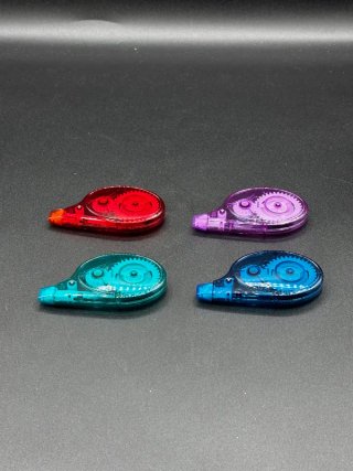 Cintas correctoras de colores (pack de 4)