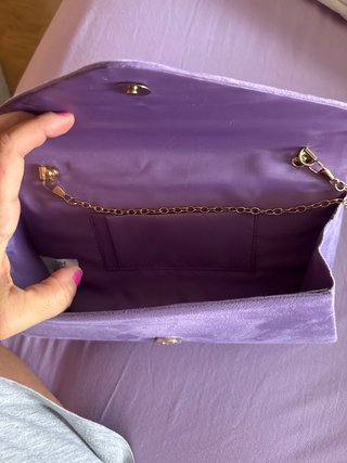 Bolso de fiesta morado