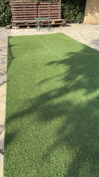 2 Rollos Césped Artificial 5x2m 20mm alto
