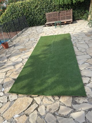 2 Rollos Césped Artificial 5x2m 20mm alto