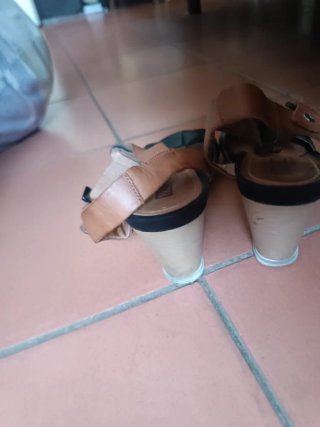 Sandalias Pikolinos Talla 37 Negro/Marrón