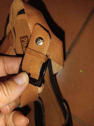 Sandalias Pikolinos Talla 37 Negro/Marrón