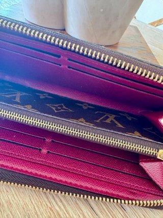 Cartera Louis Vuitton Zippy Monogram Marrón