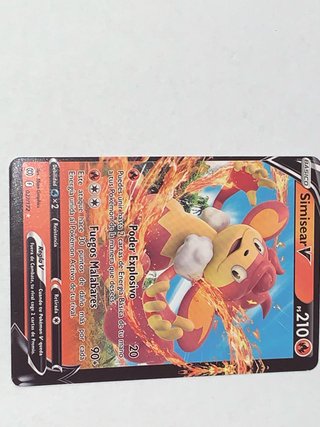 Carta Pokemon Simsear V