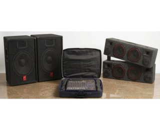Equipo de Sonido Completo profesional DJ.