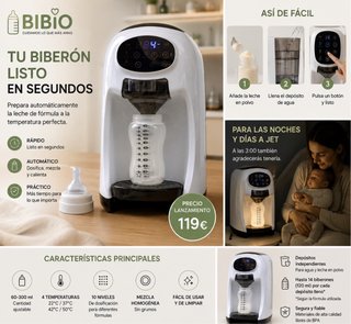 Preparador de biberones BIBIO - Nuevo