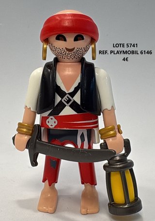 Lote 3513 3678 5741 5879 6290 Playmobil piratas