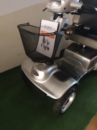 Scooter Doble Dakar Plata