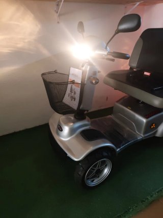 Scooter Doble Dakar Plata