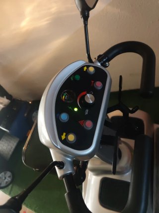 Scooter Doble Dakar Plata