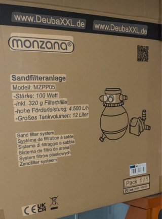Depuradora Monzana Piscina
