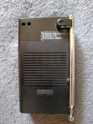 Radio Sony FM/AM ICF-P26 Negra