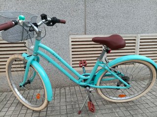 Bicicleta 24 niña Elops 500 casi nueva