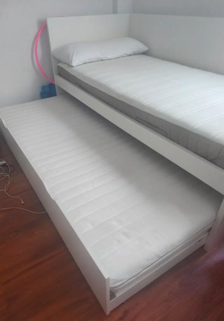 Cama nido Ikea con colchones