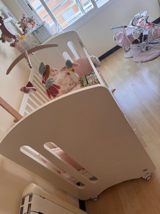 Cuna Interbaby con colchón Ikea