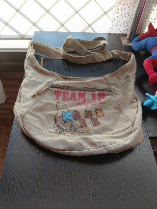 Bolso bandolera de tela TEAM 19