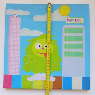 CUADROS INFANTILES MONSTRUOS