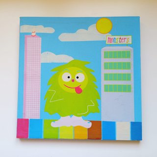 CUADROS INFANTILES MONSTRUOS