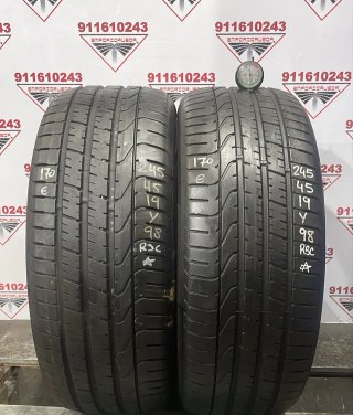 245 45 19 Y PIRELLI RUEDA AL 90% VIDA UTIL