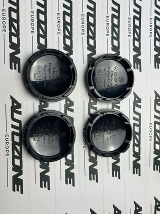 Tapas bujes Volkswagen para llantas 56 mm (4 u.)