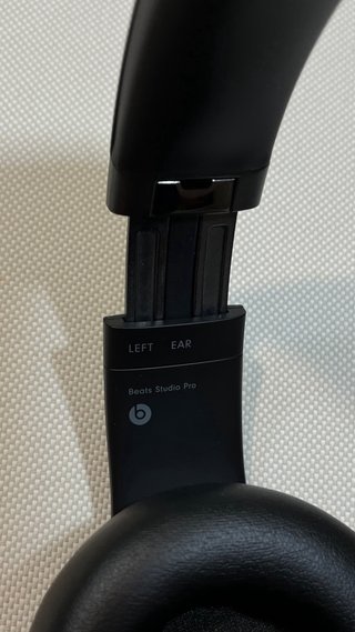Beats Studio Pro Black nuevos con detalle
