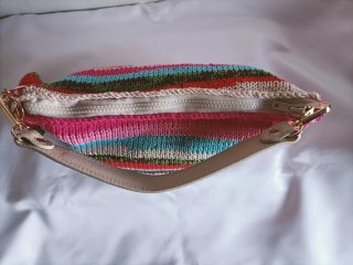 Borsa a mano in cotone fatta a mano