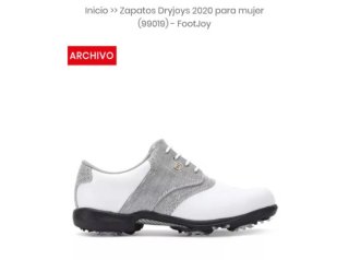 Zapatos FootJoy DryJoys 2020 Mujer
