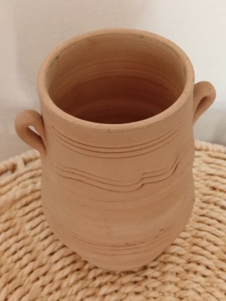 Vasetto terracotta alto 14 cm