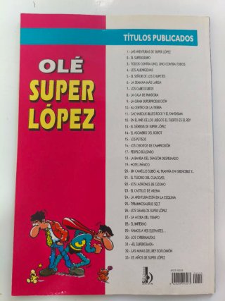 OLE 32 25 AÑOS DE SUPER LOPEZ SUPERLOPEZ 1999