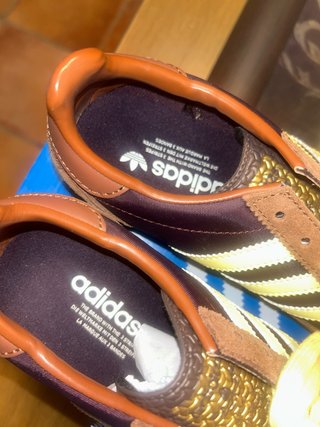 Adidas Zapatillas Marrón y Amarillo