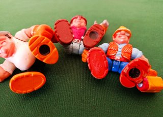 Fisher Price Action Figure Construction Workers