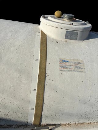 DEPOSITO GASOLEO 3500 LTRS FIBRA DE VIDRIO