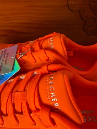 Zapatillas Skechers Naranja Talla 37