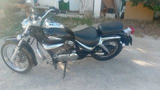 Suzuki Intruder 250cc Moto Cruiser Negra