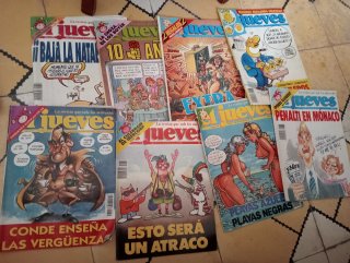 LOTE 26 REVISTAS EL JUEVES PRINCIPIOS AÑOS 90