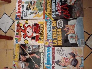 LOTE 26 REVISTAS EL JUEVES PRINCIPIOS AÑOS 90