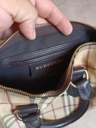 Borsa Burberry The Barrel d donna Beige