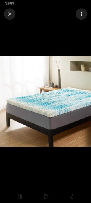 Topper Bedsure viscoelástico 140 x 190 cm – 7 cm