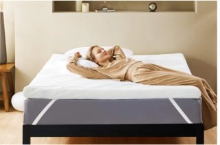 Topper Bedsure viscoelástico 140 x 190 cm – 7 cm
