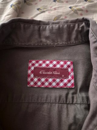 Camisa Emidio Tucci Marrón Talla M