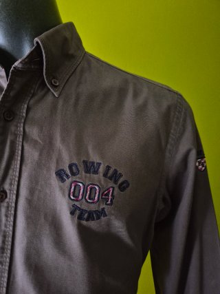 Camisa Emidio Tucci Marrón Talla M