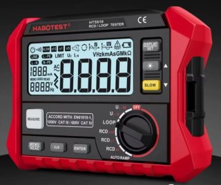 Medidor Resistencia Digital RCD/Loop Tester