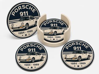 Cartel Luminoso Porsche 911 (1984-89)