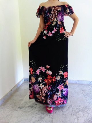 VESTIDO LARGO BOHO SIN ESTRENAR