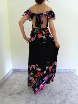 VESTIDO LARGO BOHO SIN ESTRENAR