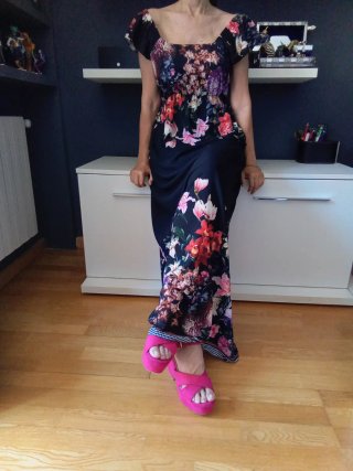 VESTIDO LARGO BOHO SIN ESTRENAR